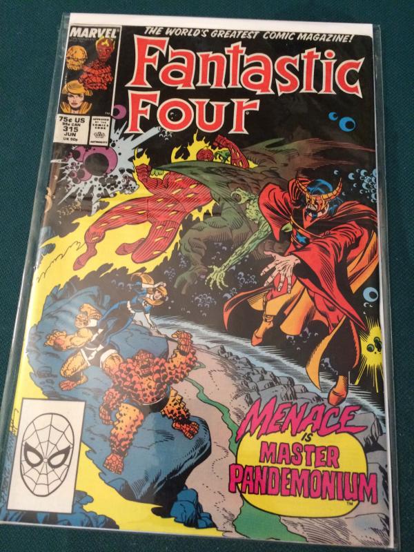 Fantastic Four #315 Menace is Master Pandemonium