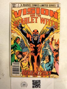 Vision and Scarlet Witch #4 VF Marvel Comic Books Magneto Quicksilver  28 HH33