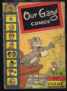 Our Gang Comics #38 ORIGINAL Vintage 1947 Dell Golden Age Tom & Jerry