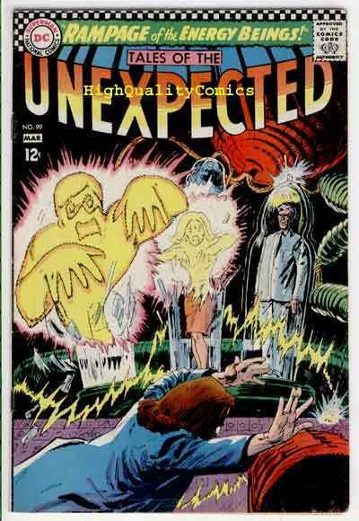 UNEXPECTED #99, FN+, Nuclear, Sci-Fi, Cavemen,1956, more Bronze age horror