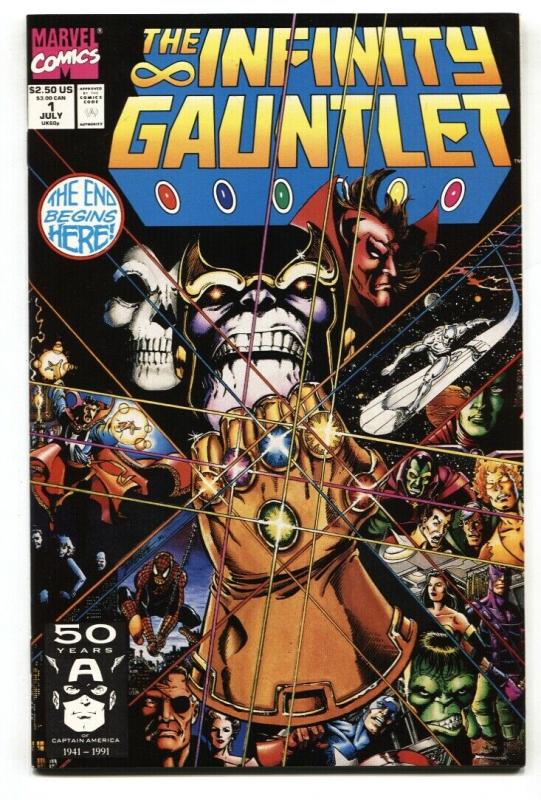 Infinity Gauntlet #1 1st issue - Thanos-comic book--NM-