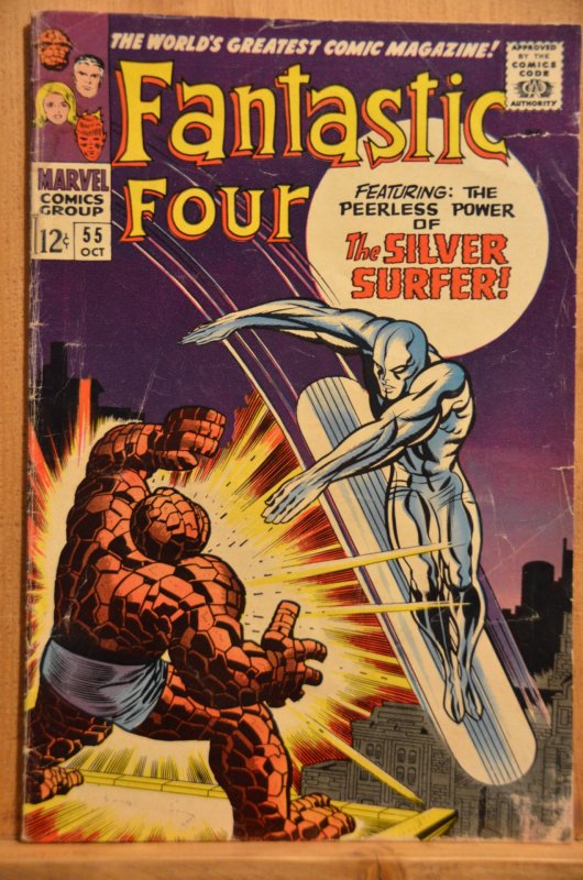 Fantastic Four #55 (1966) Silver Surfer!!