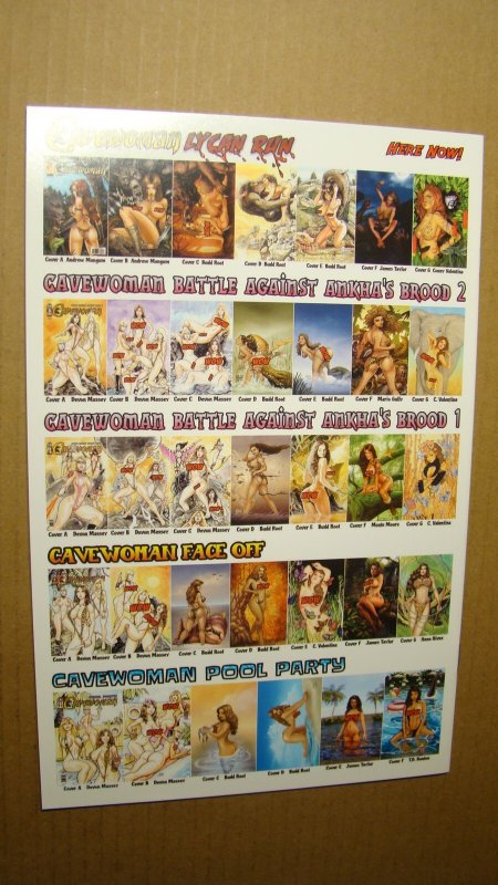 CAVEWOMAN LYCAN RUN 1 *NM/MT 9.8* LTD 350 COVER E BUDD ROOT ART