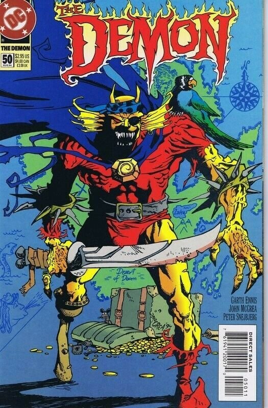 Demon #50 ORIGINAL Vintage 1994 DC Comics