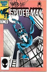 Web of Spider-Man #22 Marvel Comics January Jan 1987 (FNVF)