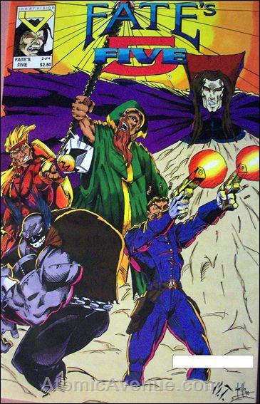 Fate's Five #2 FN ; Innervision | Frankenstein Dracula Merlin Nemo