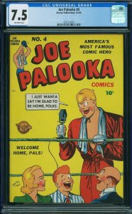 Joe Palooka Comics #4 (1946) CGC 7.5 VF-