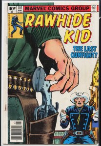 The Rawhide Kid #151 (1979) Rawhide Kid