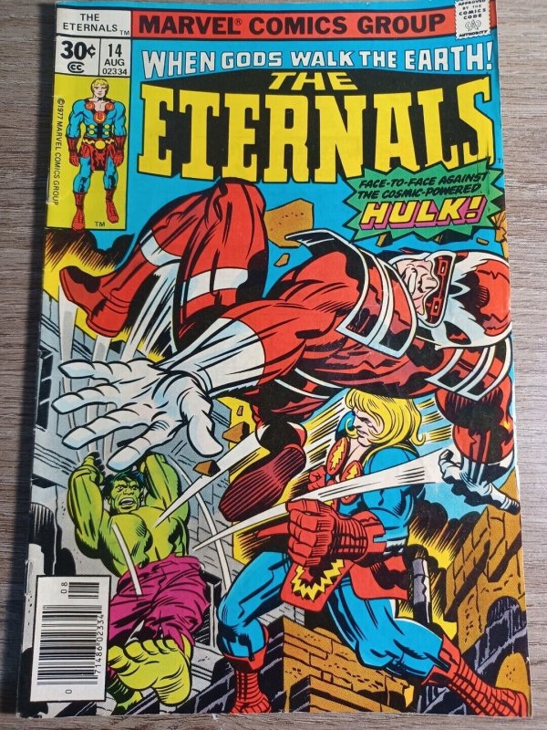 Eternals #14 VG/FN 1st Robot Hulk Marvel Comics c219