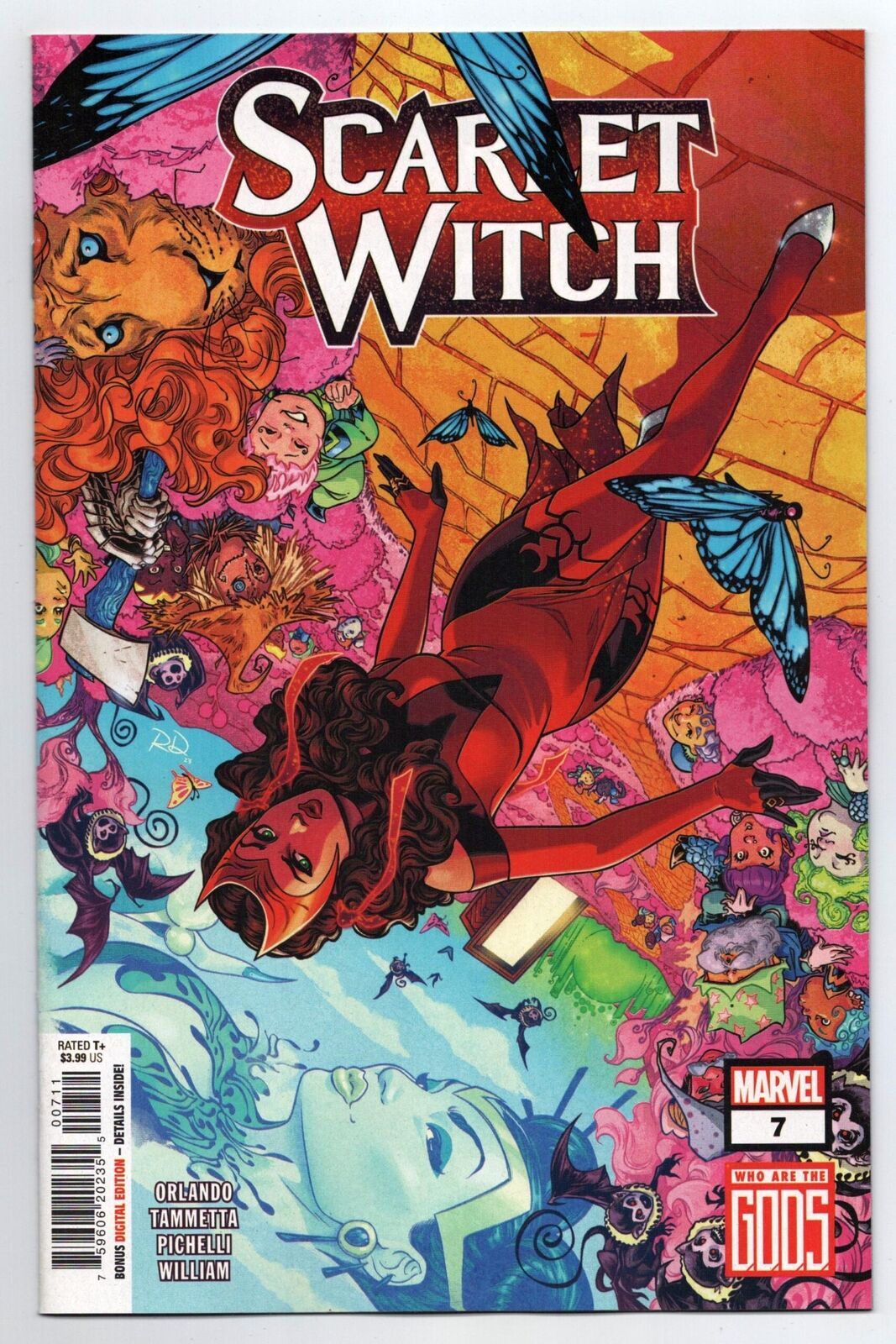 Scarlet Witch #7 Russell Dauterman Variant (Marvel, 2023) NM | Comic ...