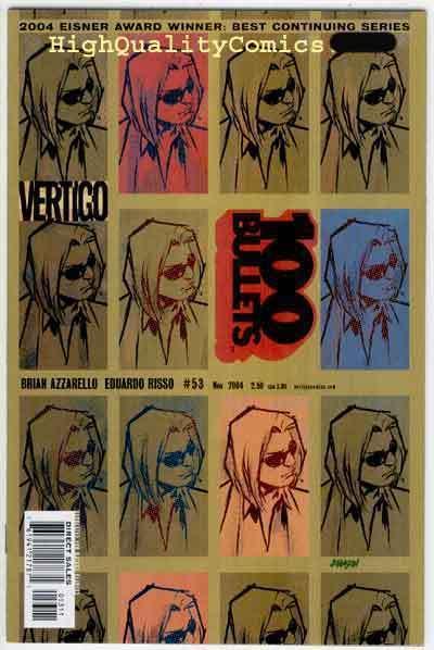 100 BULLETS #53, NM+, Brian Azzarello, Voodoo, Vertigo, Eduardo Risso