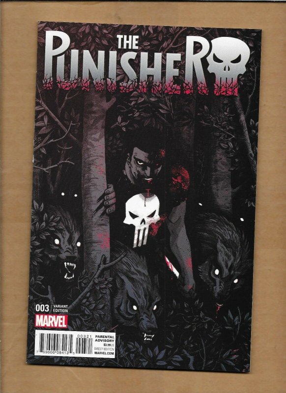 PUNISHER #3 INCENTIVE VARIANT COVER MARVEL COMICS  