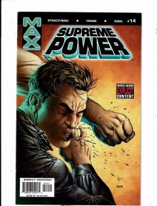 Lot of 6 Supreme Power Marvel/Max Comic Books #13 14 15 16 17 18 AK2