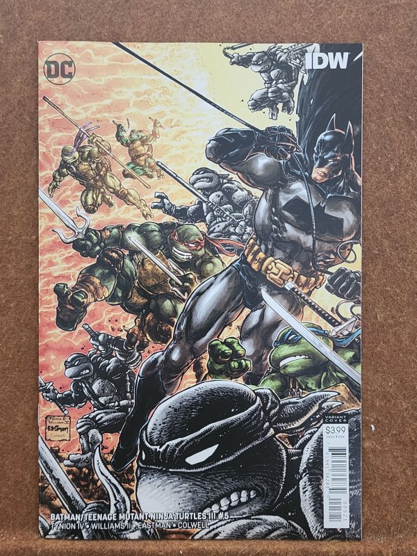 Batman/Teenage Mutant Ninja Turtles III #5 Variant Cover (2019)