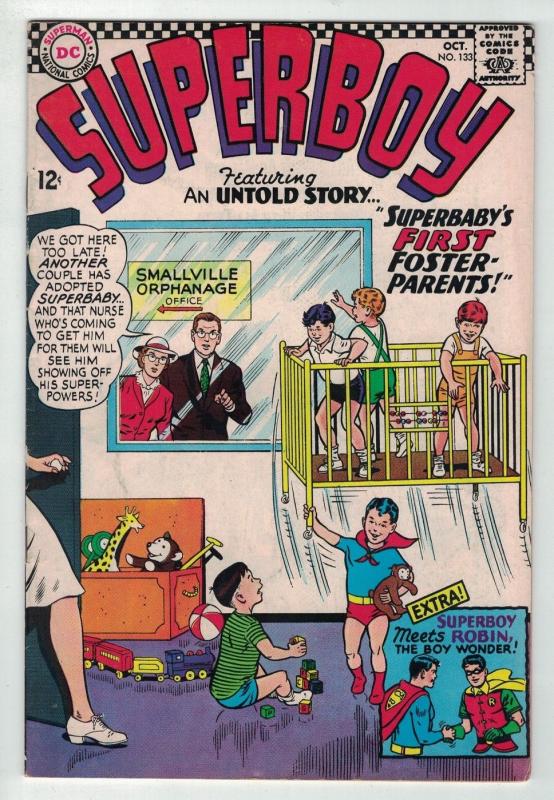 SUPERBOY 133 FINE OCTOBER 1966