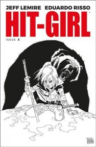 Hit-Girl (2018) 5-B Eduardo Risso Black & White Cover VF/NM