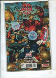 AGE OF ULTRON BOOK SIX SIGNED BY BRIAN BENDIS! (9.2)