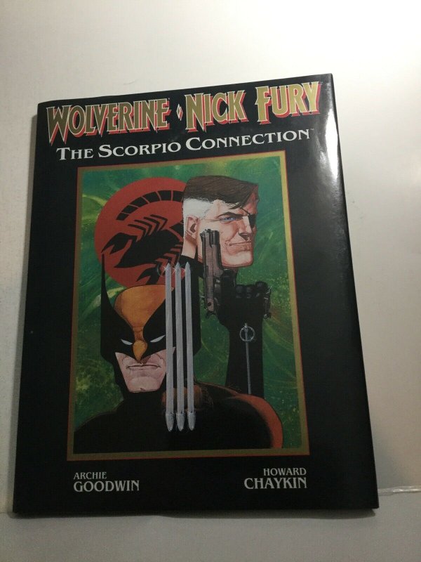 Wolverine Nick Fury The Scorpio Connection HC Hardcover Marvel Graphic Novel