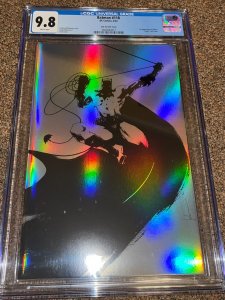 Batman 118 (2022), Jock Silver Foil 1:50 Virgin Variant Cover, CGC Graded 9.8