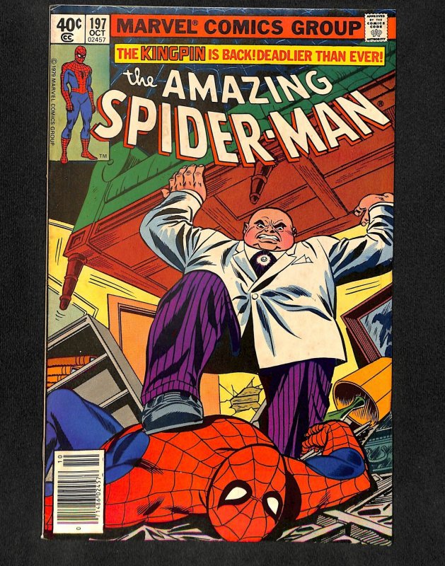 Amazing Spider-Man #197 Kingpin is back! Deadlier than Ever!