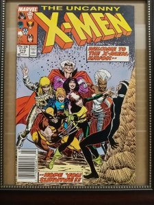Uncanny X-Men #219 (Marvel Comics 1987) Havok Joins The X-Men. P01