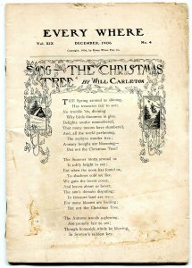 Every Where Pulp December 1906- Christmas issue- coverless reading copy