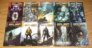 City of Dust #1-5 VF/NM complete series + all variants + preview - steve niles