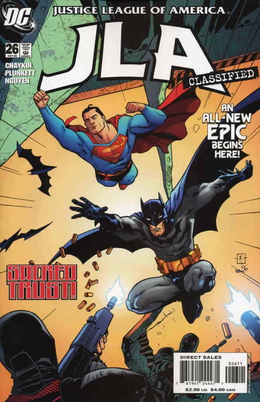 JLA: Classified #26 VF/NM; DC | save on shipping - details inside