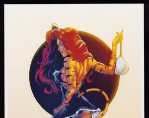 Tigra (2018) 11 x 17 Print signed by Jeremy Clark