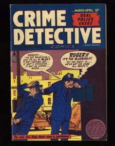 Crime Detective Comics #1 FN- 5.5 Volume #2