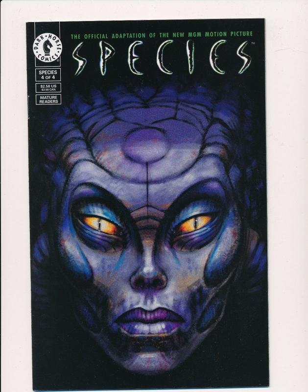 SPECIES #1-4 (1,2,3,4) Mini series run  ~ Dark Horse Comics ~ NM (HX406)