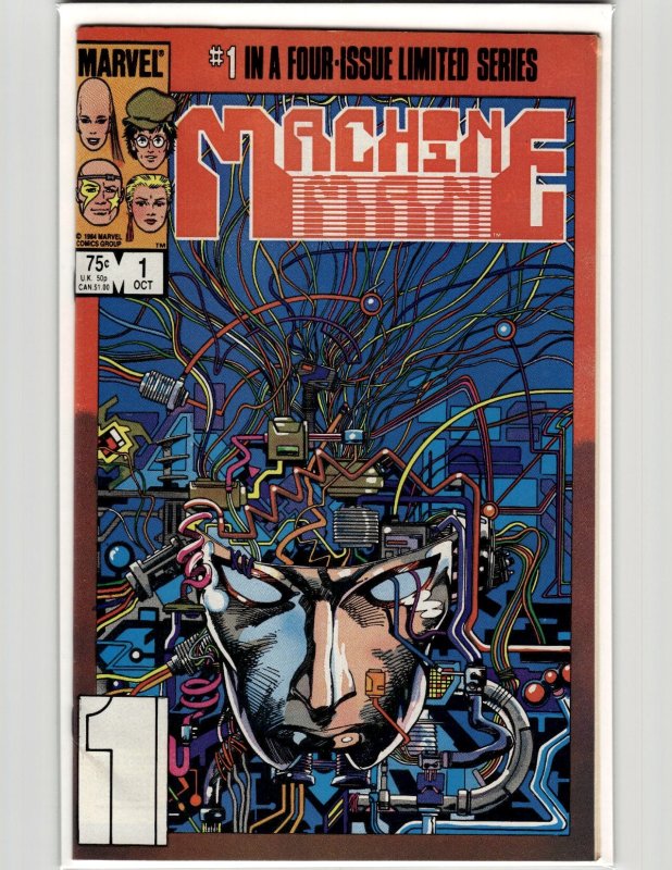 Machine Man #1 (1984) Machine Man