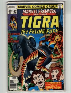 Marvel Premiere #42 (1978) Tigra