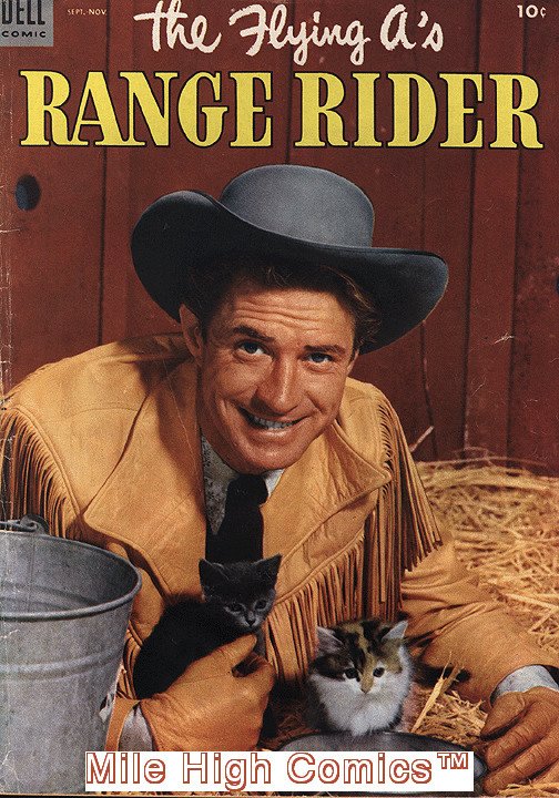 FLYING A'S RANGE RIDER (1952 Series) #3 Good Comics Book 