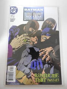 Batman: Legends of the Dark Knight #189 (2005)