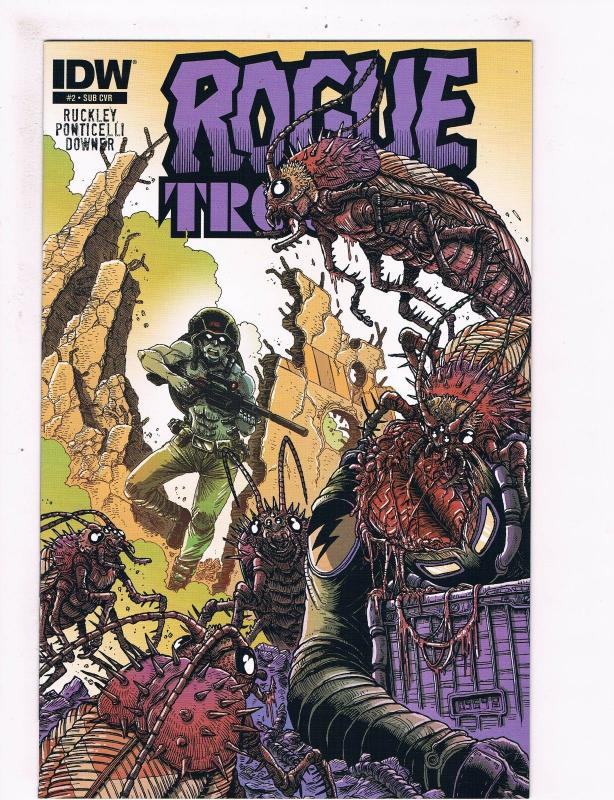 Rogue Trooper Classics # 2 NM 1st Print Subscription Variant Cover IDW Comic S67