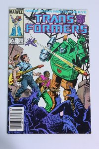 The Transformers #14 Newsstand (1986) Transformers NM