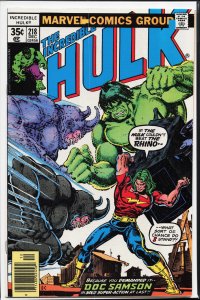 The Incredible Hulk #218 (1977) Hulk