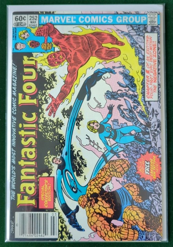 Fantastic Four Lot #252 271 272 274 278 279 280 281 282 285 Bronze Age Comics