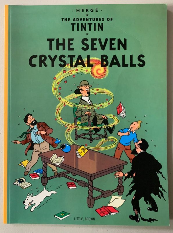 Adventures of Tintin The Seven Crystal Balls #1 LBC 1st Printing (4.0 VG) (1975)