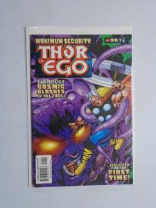 Maximum Security Thor vs. Ego (2000) #1 - 8.0 VF - 2000