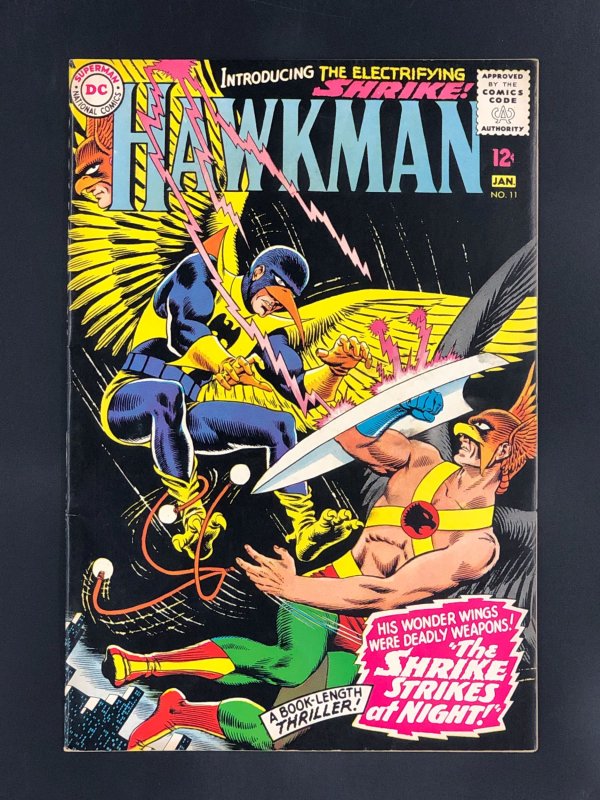 Hawkman #11 (1966) 1st Appearance of Shrike, a Winged Antagonist