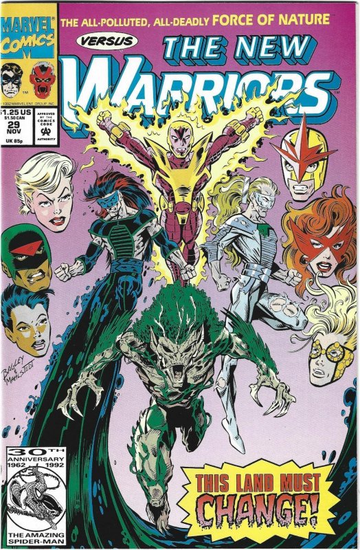 The New Warriors #29 (1992)