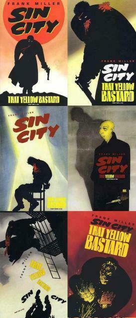 SIN CITY THAT YELLOW BASTARD (1996 DH) 1-6 Frank Miller