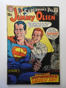 Superman's Pal, Jimmy Olsen #125 (1969) VG Cond centerfold detached top ...