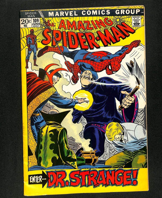 Amazing Spider-Man #109 Doctor Strange!