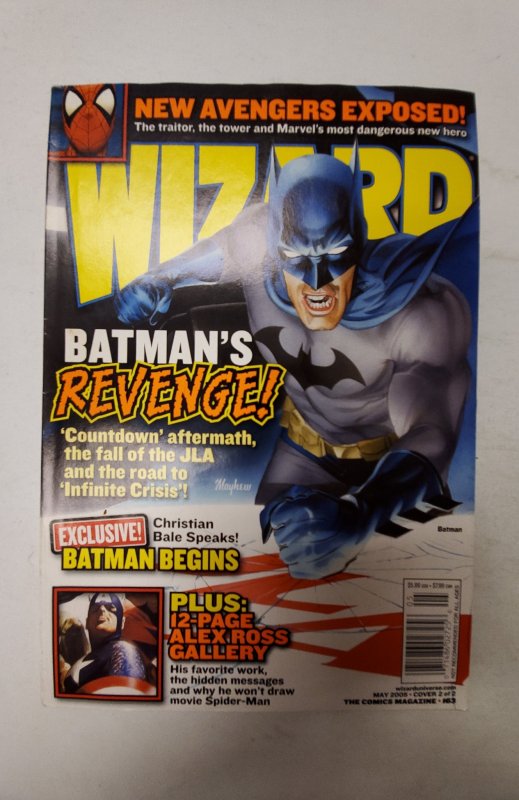 Wizard: The Comics Magazine #163 (2005) Wizard Comic Book J701