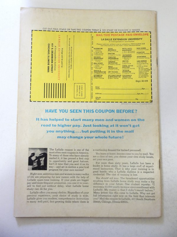 The Frankenstein Monster #9 (1974) VG Condition MVS Intact