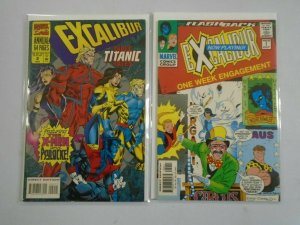 Excalibur comic lot (1st series) 50 diff from:#65-125 + ANN 8.0 VF (1993-98)