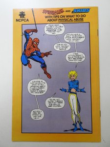 Spider-Man and the New Mutants (1990) Child Abuse Relief Comic! VF- Condition!